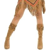 Indian Maiden Suede Adult Boot Covers