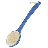 Kingsley Natural Bristle Bath And Shower Brush Blue