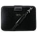 Mobile Edge Faux Croc Portfolio Black