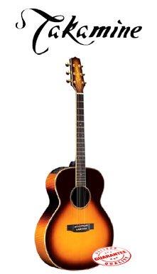 Takamine Pro Series NEX Acoustic-Electric Guitar With Hard Case TF450SMSB On Sale