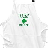 County Down, Ireland BBQ Apron
