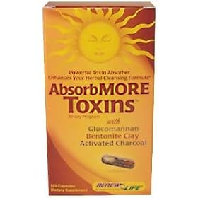 Renew Life Absorbmore Toxins, 120-Count
