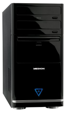 Medion Akoya E4177 D Desktop-PC (Intel Celeron E3300 2.5GHz, 2GB RAM, 1000GB HDD, Intel X4500, DVD, Win 7 HP) schwarz