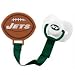 New York Jets Baby Pacifier With Football Design Clip