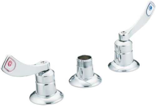 Moen 8229 Commercial Two Handle Kitchen Faucet - Chrome