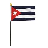 Cuba Flag 4 x 6 inch