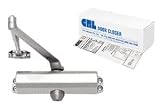 CRL DC53 Aluminum Finish Size 3 Surface Mount Door Closer