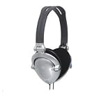 Ex-Pro Stereo headphones with microphone, In-line volume control, semi foldable. Soft earpads.