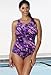 Aquabelle Women's Earthquake High-Neck Swimsuit