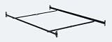 Bolt-On 82 Queen Size Bed Rails with 2 Cross Arms By Hollywood Bed Frame