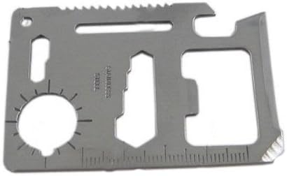 Good Boys,portable S Size Multi-function Stainless Tool Card Saber Card Silver