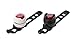 Fabrilla Bike-Bicycle Super Bright LED Safety Warning Head And Tail Lights (Set of 2)(Black:White) RS.290.00