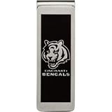 Stainless Steel 57.50MM X 19.75MM Cincinnati Bengals Team Name & Logo Money Clip