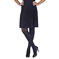 Merona&reg; Womens Control Top Fashion Chevron Open Work Tights - Ebony