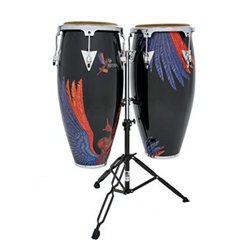 Latin Percussion Aspire Santana Abraxas Angel Wood Conga Set 10-inch and 11-inch