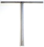 Lucky Pro Scooter 1 Piece Bar Oversized Raw 20W x 20H Silver | scooter bars