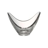Rosenthal Free Spirit 4-Inch Clear Glass Two-Arm Dish