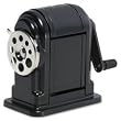 Boston Ranger 55 Table-Mount/Wall-Mount Manual Pencil Sharpener, Black