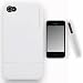 CaseCrown Metallic Glider Case for Apple iPhone 4 and 4S (AT&T, Sprint, & Verizon compatible) - White