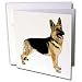 Dogs German Shepherd - German Shepherd - Greeting Cards-12 Greeting Cards with envelopes