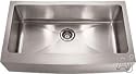 Franke FHX710-36C/16 Stainless Steel Farm House 16 Gauge Stainless Steel Apron Front Kitchen Sink from the Farm House Collection FHX710-36C/16