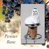Maltese - Wine Bottle Stopper
