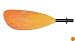 Carlisle Magic Mystic Kayak Paddle - Polypro Blades/Aluminum Shaft (Sunrise, 230 cm)