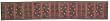 Laser Printed Split Bamboo Rose Hips 12"x72" Veranda Runner