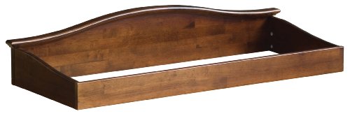 Atlantic Furniture Eco-Friendly Windsor Changing Station, Antique Walnut