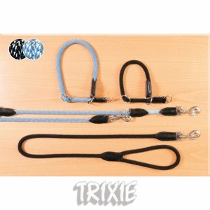 Trixie 14601 Freestyle Leine, S-XL: 1,10 m/&oslash; 10 mm, schwarz Preisvergleich