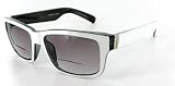 South Beach Wayfarer Geek-Chic Bifocal Sunglasses with Graduated Tint are designed in Italy for Youthful Men and Women who need to Read as they Work and Play in the Sun