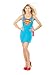 Rubie's Costume Costumes DC Comics Justice League Superhero Style Adult Dress with Cape Supergirl