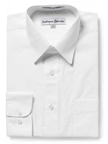 Gentlemens Collection Mens Long Sleeve Dress Shirt - More Colors