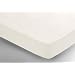 Belledorm 200 Count Easy Care Polycotton Percale Plain Fitted Bed Sheet Single Ivory