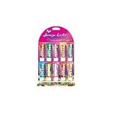 ID Juicy Water-Based, Edible Lubricant - Assorted 10 Pack Sampler