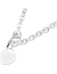 80 Wire Cable Chain With Heart Sterling Silver Ch696 18 Inch