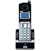 RCA ViSYS H5250RE1 - Cordless extension handset w/ call waiting caller ID - DECT 6.0 - 2-line operation - black, silver