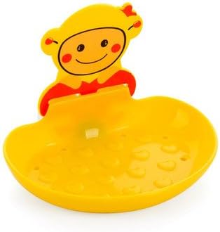Cartoon animals Sucker Soap Dish Bathroom Soap holder Wall suction Shelves Bee