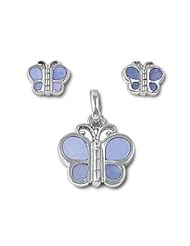 Sterling Silver Sets - Butterfly