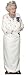 Queen In White Lifesize Cutout. Handshake Queen