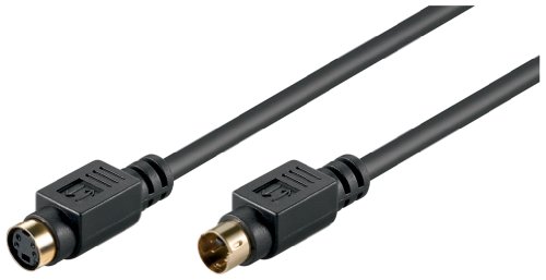 Goobay AVK 210 - 1000 Audio / Video Kabel (10 m, 4 polig mini DIN Stecker auf 4 polig mini DIN Kupplung)