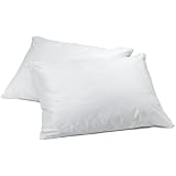 Aller-Ease Standard Durable Waterproof Pillow Protector, 2 pack by Aller-Ease
