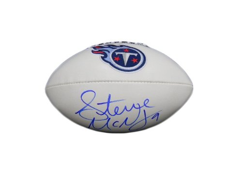 Steve McNair Autographed Full Size Tennessee Titans Football