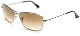 Ray-Ban Unisex RB3388 Sunglasses,Gunmetal Frame/Brown Gradient
Lens,one size