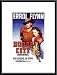 Dodge City by unknown 17.00X11.00 Framed with Black Metal Frame
