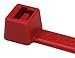HELLERMANNTYTON T50R2HALC2 Cable Tie, Nylon 6.6 (Polyamide 6.6), Red, 203 mm, 5 mm, 44.5 mm, 40 lb