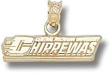 Central Michigan Chippewas Chippewas Pendant - 14KT Gold Jewelry