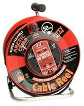 Masterplug 50m 240v Cable Reel with Thermal Cut Out and Reset Button