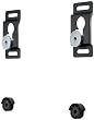 Cabstone+ EasyFix UltraSlim - Soporte de pared plano para pantallas de 43 a 177 cm (17" a 70 pulgadas), color negro