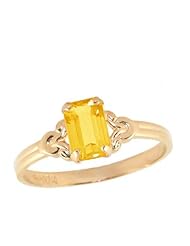 10K Gold Girls November Birthstone Ring (size 4)
